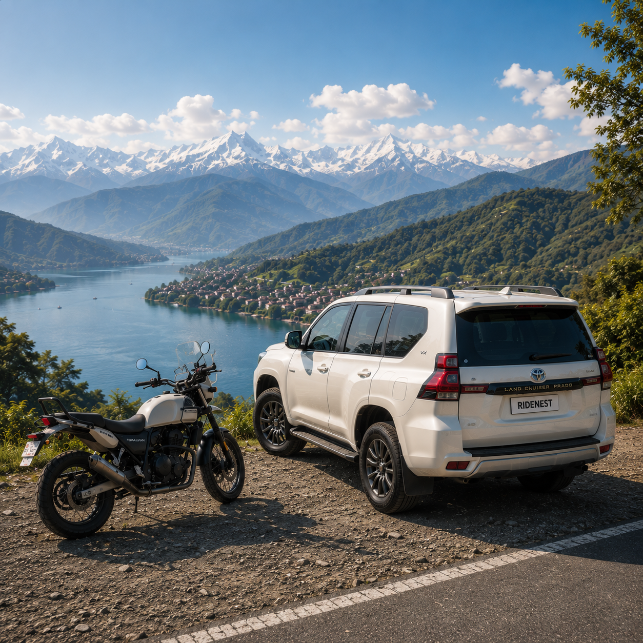 SUV available to rent through RideNest